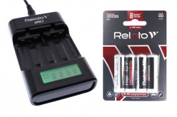       Relato APRC3 + Ni-MH AA2300R2U x 4
