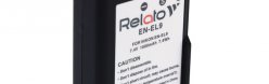 Аккумулятор для зеркальной цифровой фотокамеры Relato EN-EL9