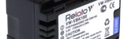 Аккумулятор для цифровой видеокамеры Relato VW-VBK180